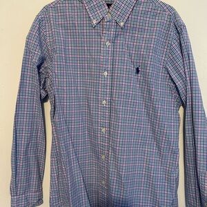 Ralph Lauren Multicolor Checkered Button Down Shirt